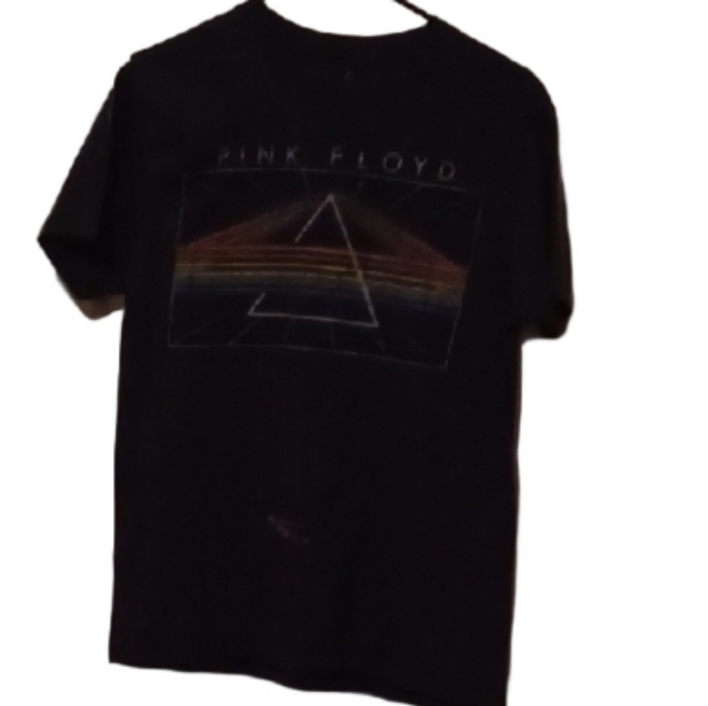 -- Pink Floyd Graphic Men's Gray T-Shirt